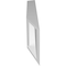 Ekena Millwork 5 1/2-in. W x 6-in. D x 18-in. H Traditional Architectural Grade PVC Knee Brace BRCP055X06X18TRA - alternate 2